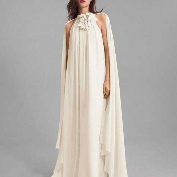 Apricot Party Women's Long flowy MAxi Dress - Picture 7 of 8
